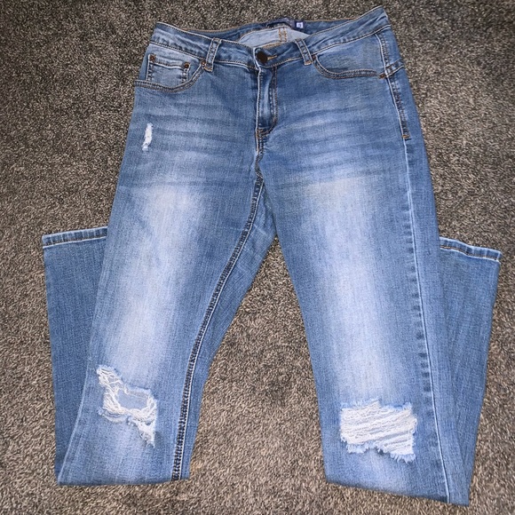 Denim - Blue Age Ripped Jeans